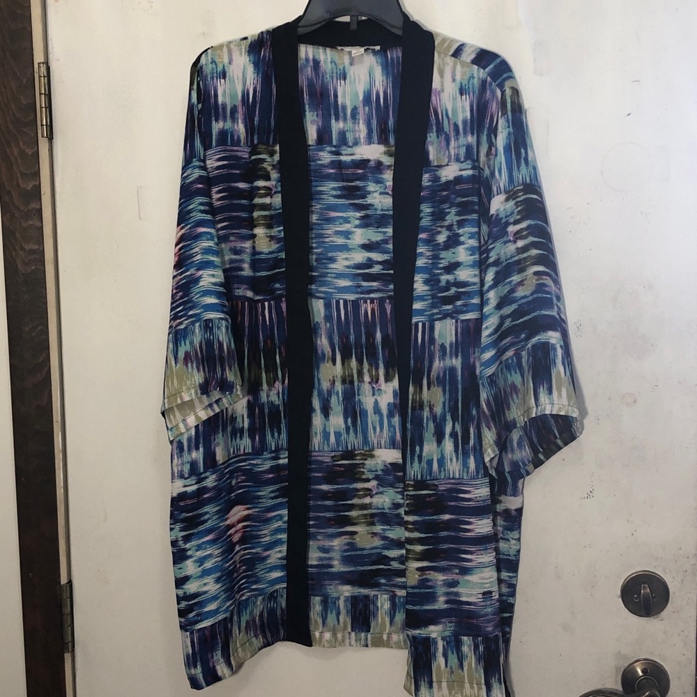 Studio Works 2X Blue and Black Kimono